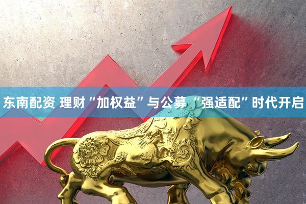 东南配资 理财“加权益”与公募 “强适配”时代开启